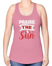 Praise the sun 41# - video games -Racerback Tank