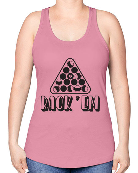 Rack em 558# - billards -Racerback Tank