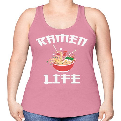 Ramen Noodle Anime Ramen Life 281# - anime -Racerback Tank