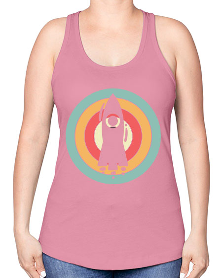 Rocket Scientist 150# - general science -Racerback Tank