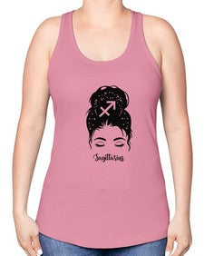 Sagittarius Woman - sagittarius -Racerback Tank