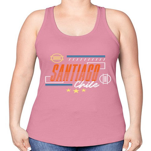 Santiago 1795# - cities -Racerback Tank