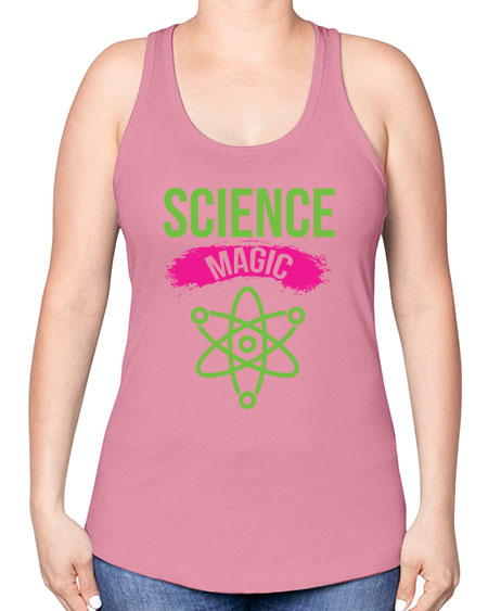 Science Magic 69# - general science -Racerback Tank