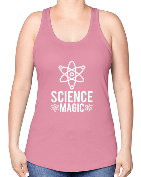 Science Magic 70# - general science -Racerback Tank