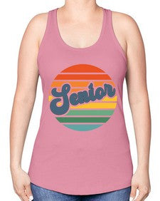 Senior 865# - twelfth grade -Racerback Tank
