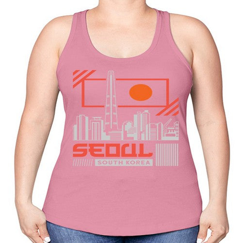 Seoul 1815# - cities -Racerback Tank