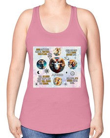 Straight Aries 469# - aries -Racerback Tank