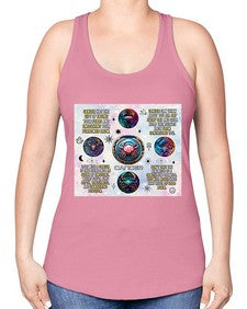 Straight Cancer 470# - cancer -Racerback Tank
