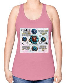 Straight scorpio 477# - scorpio -Racerback Tank