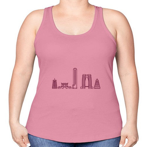 Suzhou 1912# - cities -Racerback Tank