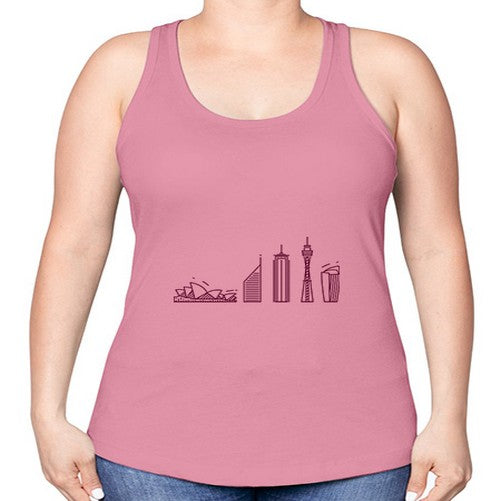Sydney 1918# - cities -Racerback Tank