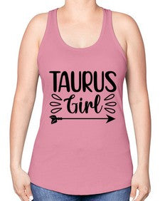 Taurus girl 500# - taurus -Racerback Tank