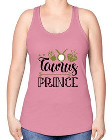 Taurus prince 502# - taurus -Racerback Tank