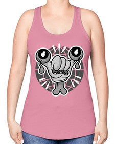 The nightmare 252# - cartoon general -Racerback Tank