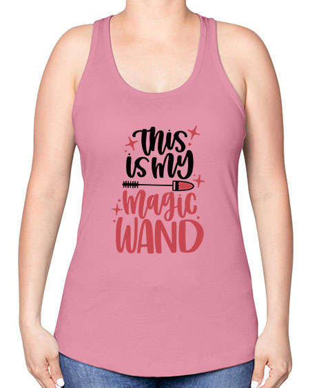 This Is My Magic Wand Style 12# - beauty - fashion -Racerback Tank