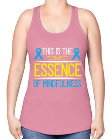 This is the essence of mindfulness Style 13# - Self awareness -Racerback Tank