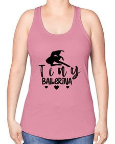 Tiny ballerina 203# - ballet -Racerback Tank
