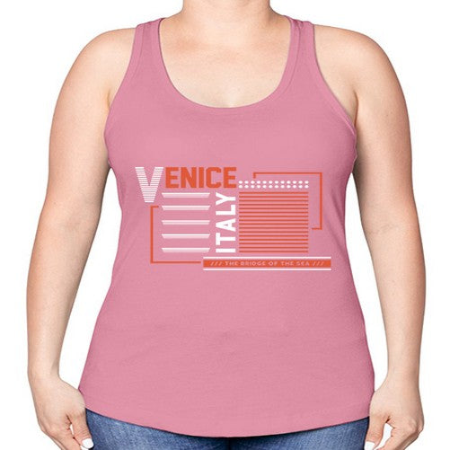 Venice 2059# - cities -Racerback Tank