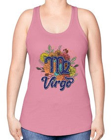 Virgo 133# - virgo -Racerback Tank