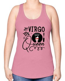 Virgo queen 541# - virgo -Racerback Tank