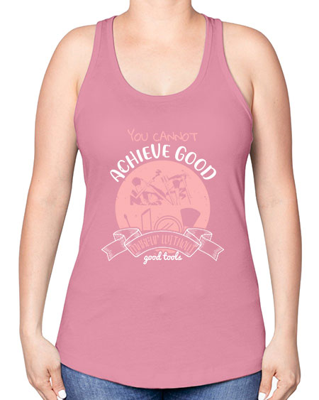 You cannot achieve good makeup without good tools Style 173# - beauty - fashion -Racerback Tank