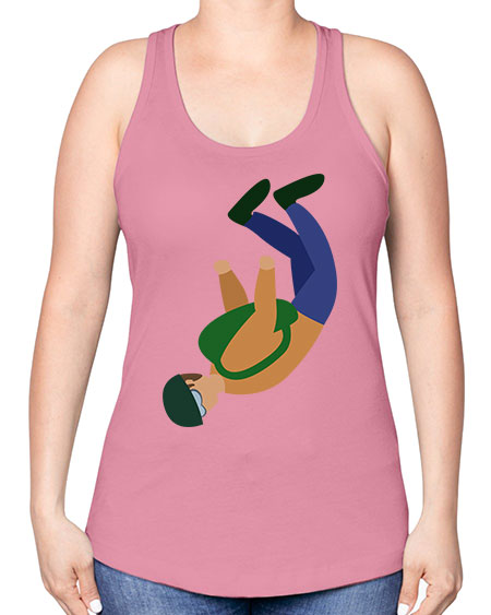 all in one 03# - parachute -Racerback Tank