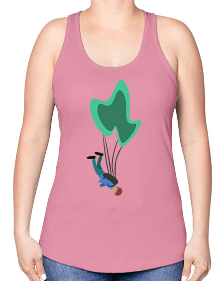 all in one 12# - parachute -Racerback Tank