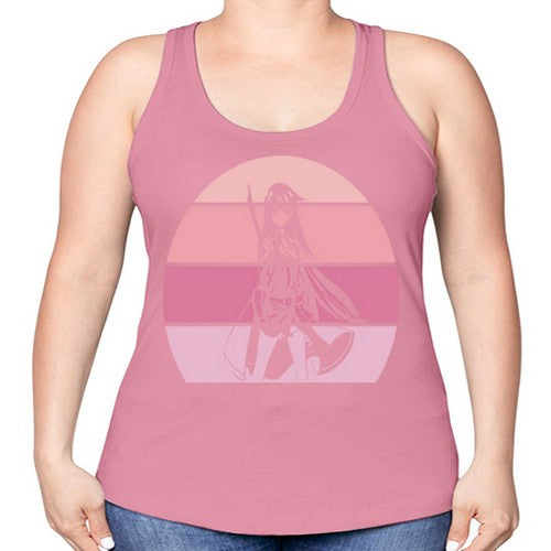anime art 197# - anime -Racerback Tank