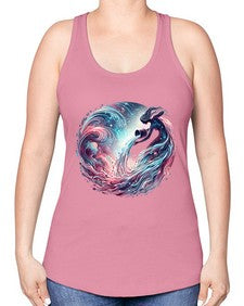 aquarius 91# - aquarius -Racerback Tank