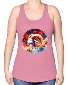 aries 128# - aries -Racerback Tank