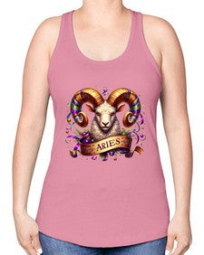 aries 136# - aries -Racerback Tank