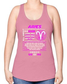 aries 138# - aries -Racerback Tank