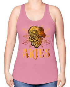 aries 14# - aries -Racerback Tank