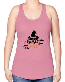 basic witch 49# - witch -Racerback Tank