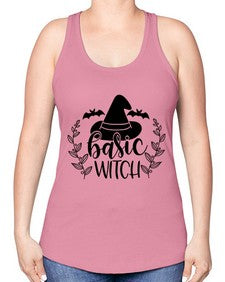 basic witch 50# - witch -Racerback Tank