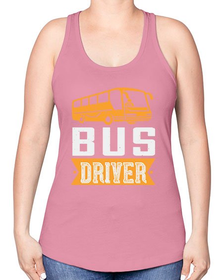 bus driver Style 641# - Bus Driver -Racerback Tank