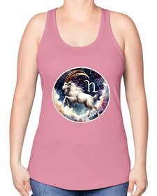 capricorn 211# - capricorn -Racerback Tank