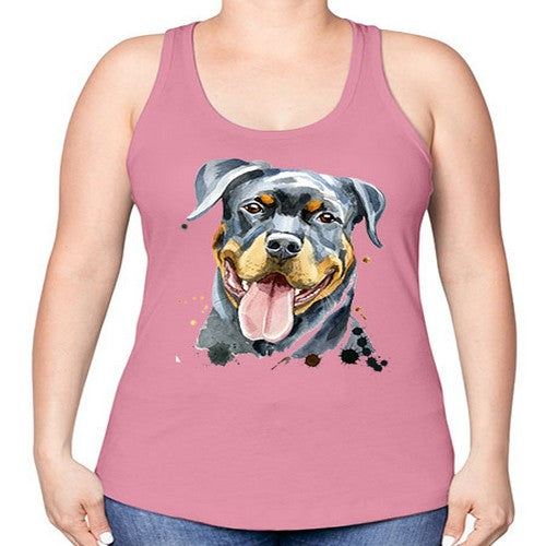 dog 109# - dogs -Racerback Tank