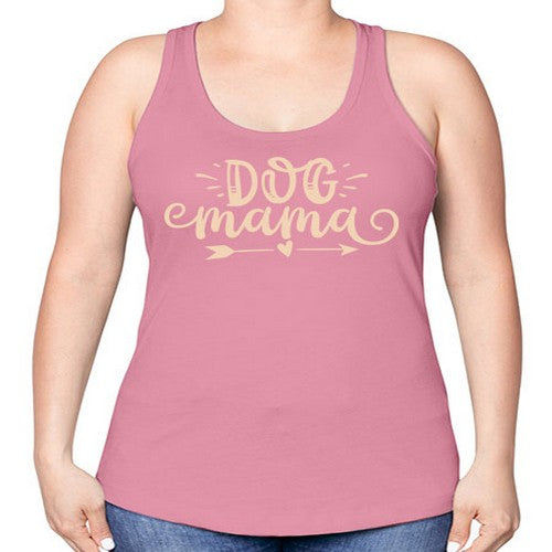 dog mama 83# - dogs -Racerback Tank