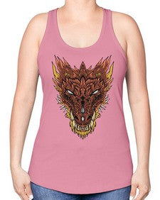 dragon 176# - dragon -Racerback Tank