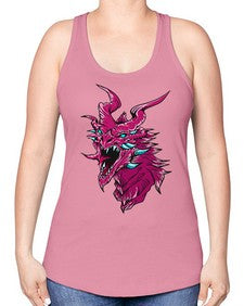 dragon 177# - dragon -Racerback Tank