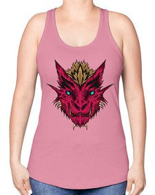 dragon 182# - dragon -Racerback Tank