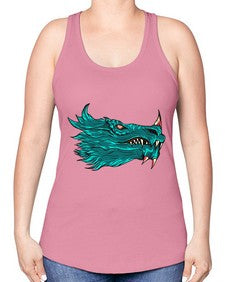 dragon 186# - dragon -Racerback Tank