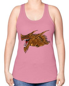 dragon 187# - dragon -Racerback Tank