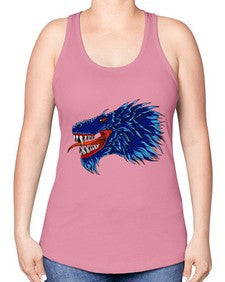 dragon 188# - dragon -Racerback Tank
