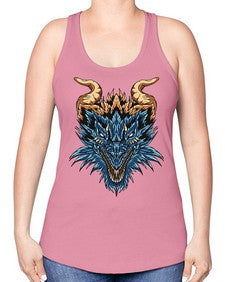 dragon 189# - dragon -Racerback Tank