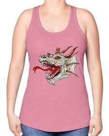 dragon 191# - dragon -Racerback Tank