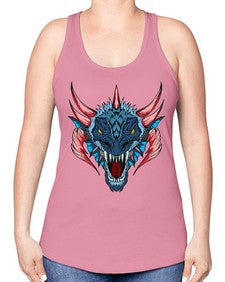 dragon 193# - dragon -Racerback Tank