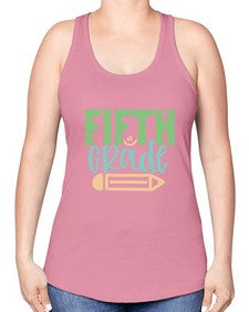 fifth grade 59# - fifth grade -Racerback Tank