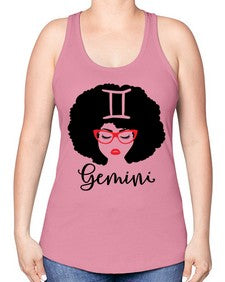 gemini 235# - gemini -Racerback Tank